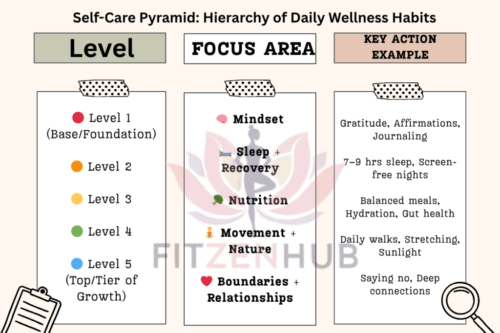 Daily Self-Care Routine