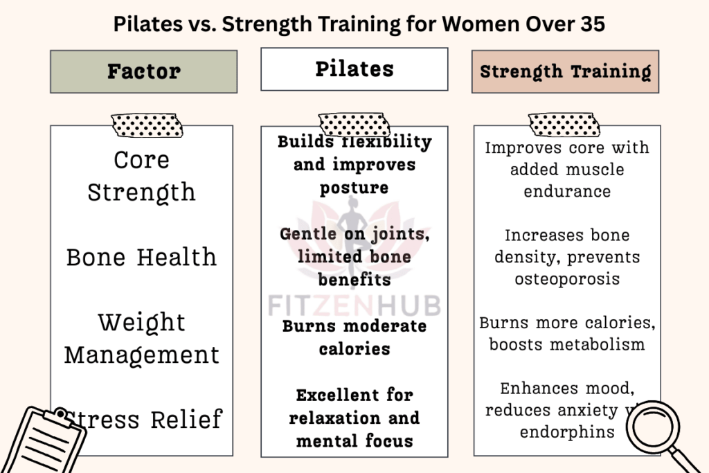Pilates vs. Strength